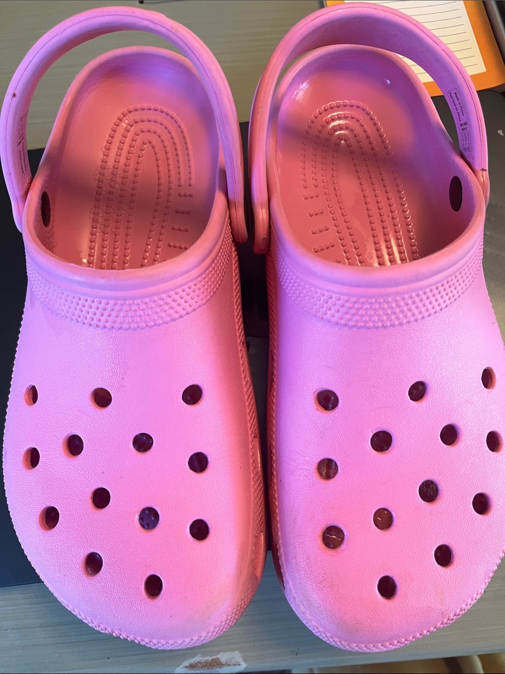 Crocs Pink Sz 10 women